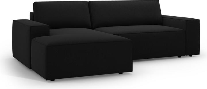 Actual product image Micadoni Left Corner Sofa With Bed Function And Box, "Jodie", 3 Seats, 246x151x86 Made in Europe (Corner sofa)