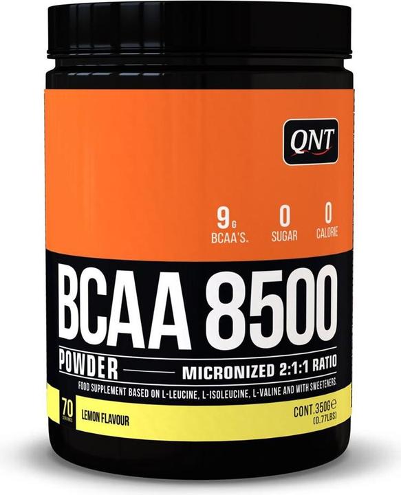 Actual product image QNT BCAA 8500 (Lemon, 1 pcs., 350 g)