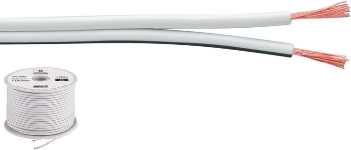 Immagine prodotto Monacor Cavi per altoparlanti Economia Qualità (100 m, 0.75 mm².)