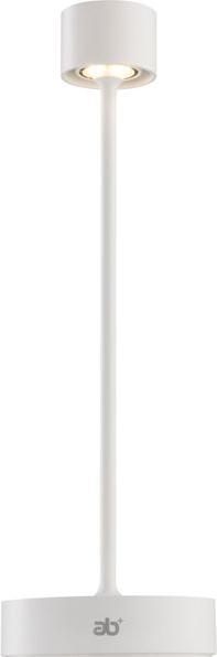 Actual product image Ab+ by Abert Saturno portable table lamp white