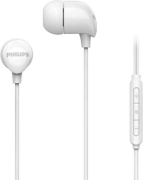 Image du produit Philips CUFFIE IN EAR CABLATE CON MICROFONO - BIANCO (TAE2146WT/00) (pas de réduction du bruit, Filaire)