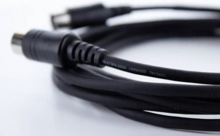 Immagine prodotto Cordial MIDI Verbindungskabel (1x MIDI-Male - 1x MIDI-Male) 6 m Schwarz (6 m, MIDI)