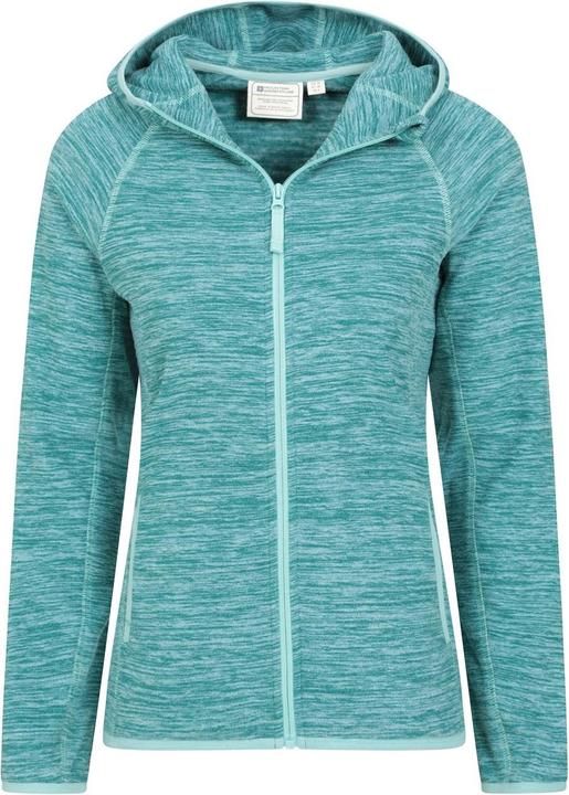 Immagine prodotto Mountain Warehouse Donna/Ladies Lleyn II Melange Felpa con cappuccio a zip intera (44)