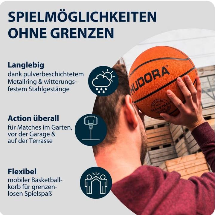 Produktbild Hudora Basketballständer PRO XXL