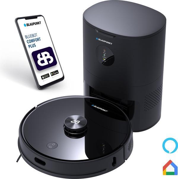 Blaupunkt Bluebot Comfort plus BPK-VCBB1CTP - Robotstofzuiger met Dweilfunctie - Automatisch Afzuigstation - L (Aspirazione robotica)