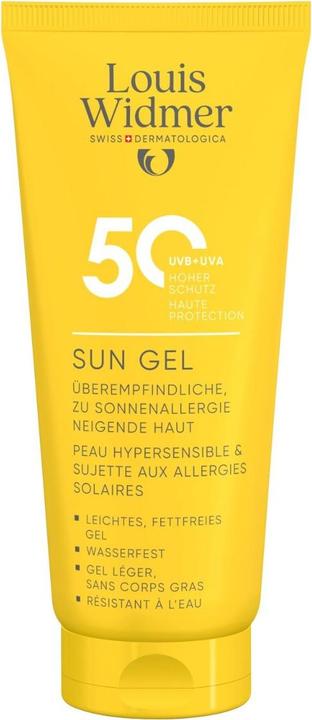 Widmer Louis Sun Gel LSF50 parfumiert 100 ml (Sonnencreme, SPF 50+, 100 ml)