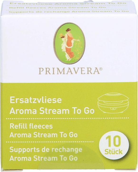 Actual product image Primavera Essential oil - Accessories AromaStream To Go" - Replacement fleece 10 pieces