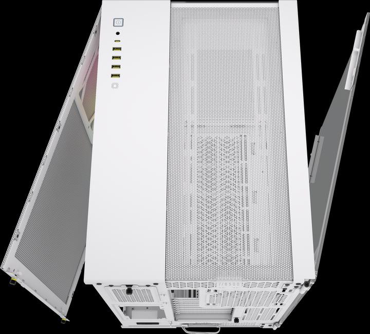 Actual product image Corsair Case iCUE 6500X RGB Midi TG white (mATX, Mini-ITX, ATX)