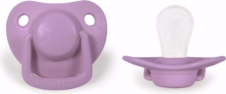 Image du produit Filibabba Lot de 2 tétines - Light Lavender 0-6 mois (2 x, jusqu'à 6 M.)