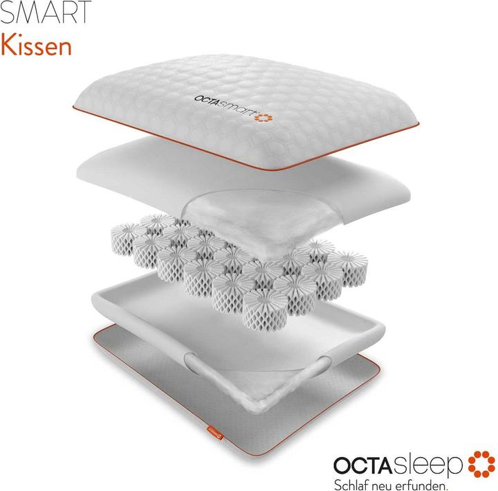 Produktbild Octasleep Smart Topper 140x200 cm mit Smart Kissen (140 x 200 cm)