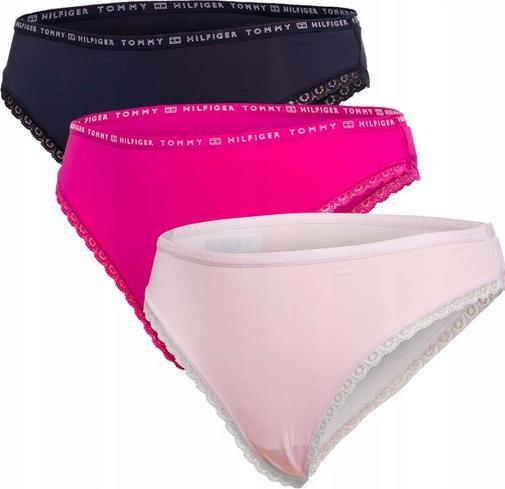 Produktbild Tommy Hilfiger Damen-Bikini im 3er-Pack aus Micro-Spitze (XS)