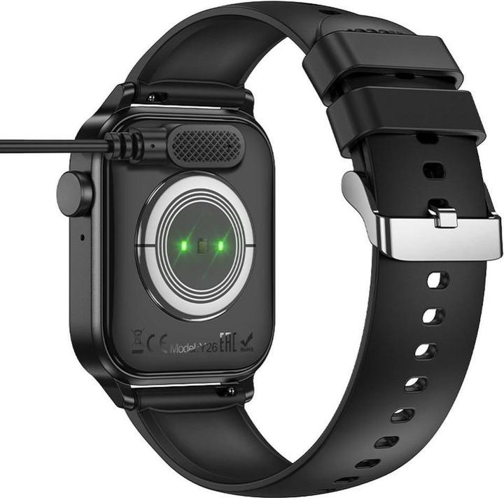 Actual product image Hoco Cable smartwatch charging cable Y26 / Y27 0,6 m black