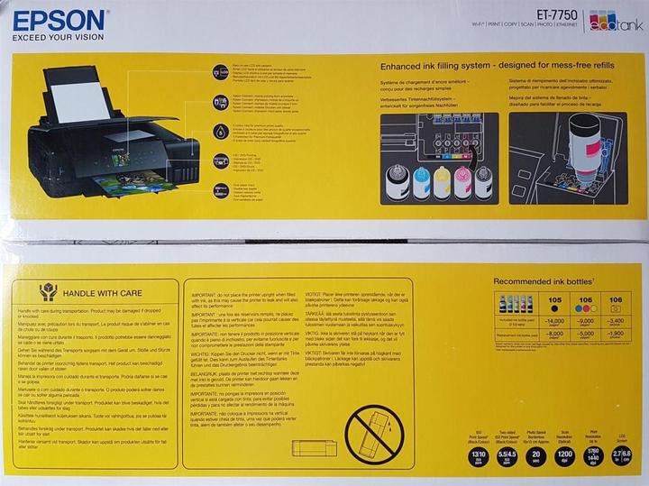 Produktbild Epson ET-7750 EcoTank Photo (Tintentank, Farbe)
