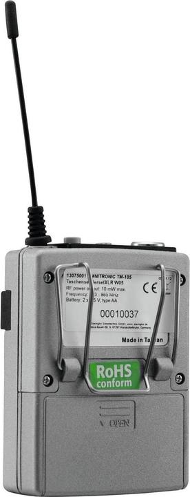 Immagine prodotto Omnitronic Microfono a cuffia TM-105 Tipo di trasmissione: Radio
