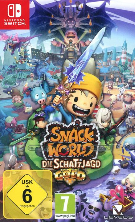 Immagine prodotto Nintendo Snack World: La caccia al tesoro - Oro (Switch, DE)