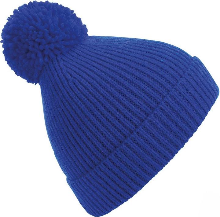 Beechfield Engineered Ripp Strickbommelmütze (One Size)