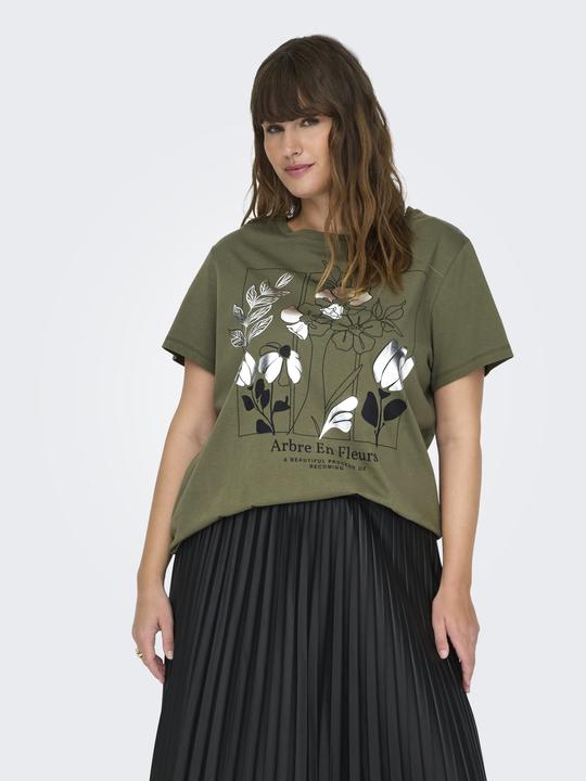 Produktbild Only Normal geschnitten Rundhals T-Shirt T-shirt (M)