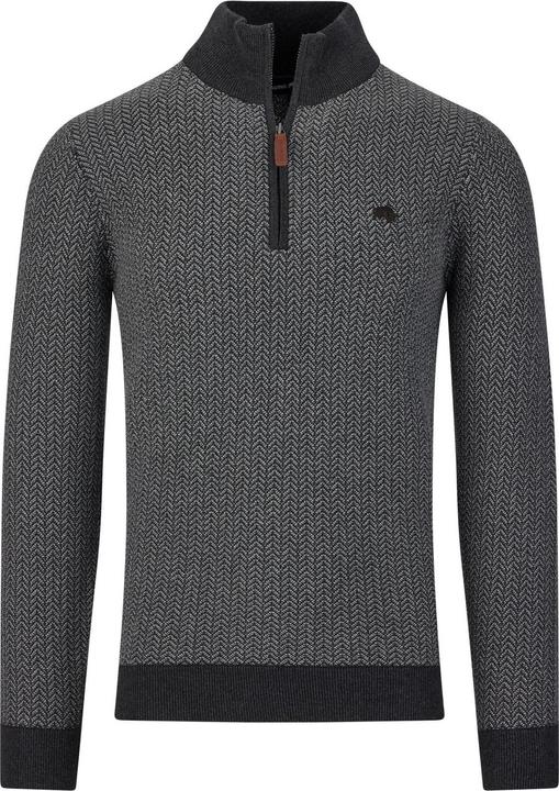 Raging Bull Pullover mit kurzem Reissverschluss (M)