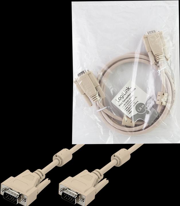 Actual product image LogiLink VGA — VGA (1.80 m, VGA)