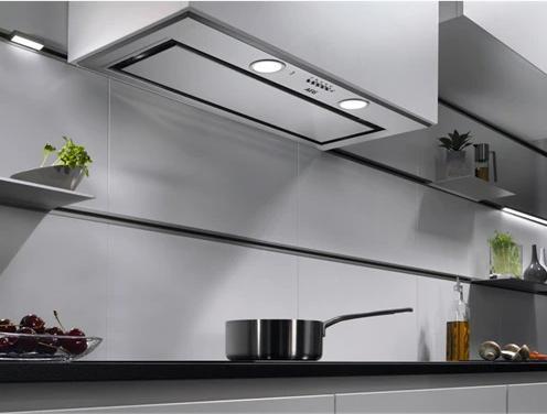 Image du produit AEG DGE5861HM Elément ventilé, Hob²Hood, 80 cm, inox ( EEK : A / échelle A+++ à E ), 942022567 (Hotte écran plat)