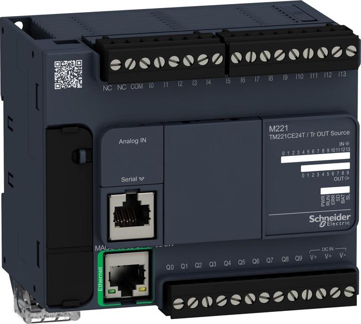Produktbild Schneider Electric CONTROLLER M221-24IO TR.PNP ETHERNET COM