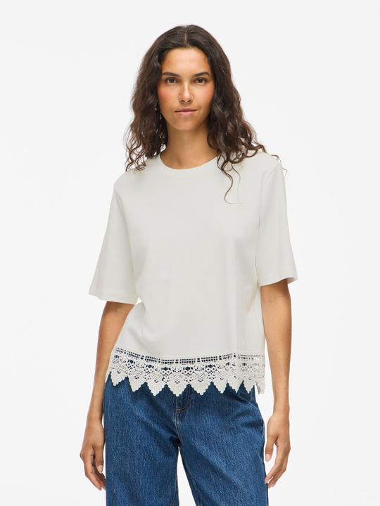 Actual product image Vila VIPAVIA Häkel T-Shirt (L)