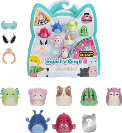 Actual product image Jazwares Squishalongs - 2.5 cm 8 Pack S2 - Style 3