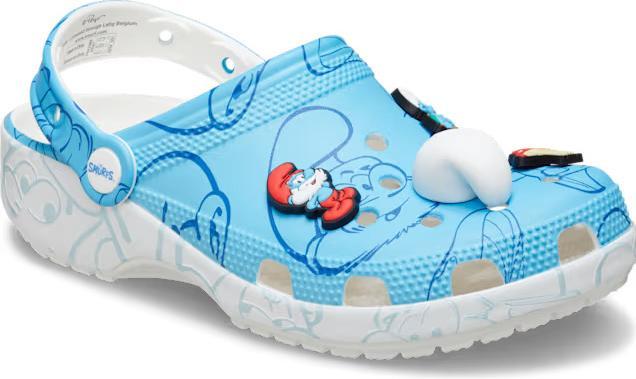 Actual product image Crocs Smurfs Classic Clog (40)