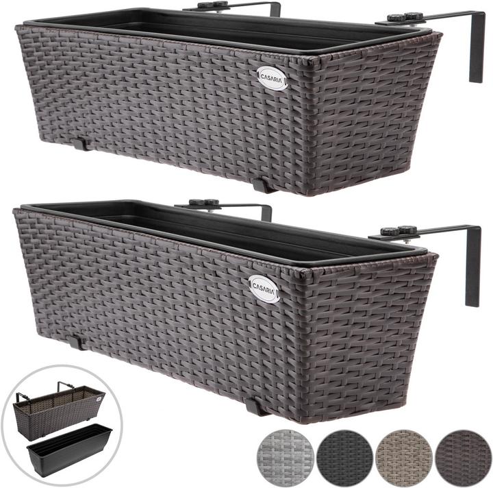 Produktbild Casaria Blumenkasten (20 cm)