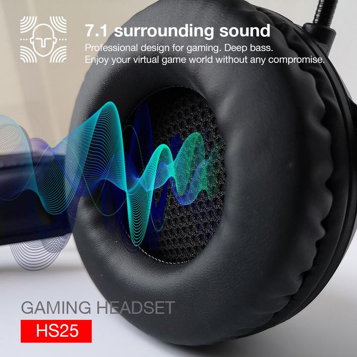 Actual product image Lenovo Gaming Headphones HS25 (Cable)