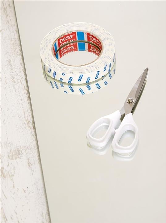 Produktbild tesa 55733-00020 Powerbond Spiegel-Klebeband, doppelseitig (19 mm)