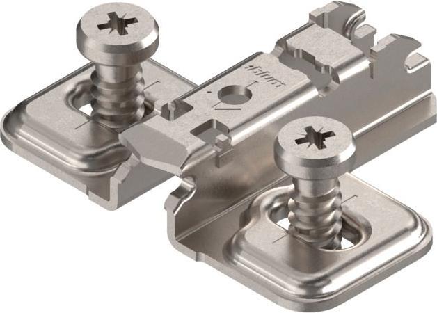 Blum Cross mounting plates CLIP Corner mounting (Nail plate, 1 pcs.)