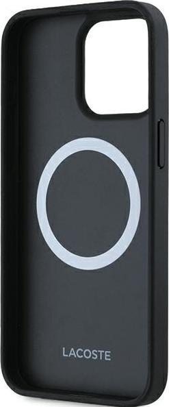 Actual product image Lacoste LCHMP15XPIGV iPhone 15 Pro Max 6.7" granatowy/navy hardcase Monogram Vintage Logo MagSafe (Apple iPhone 15 Pro Max)