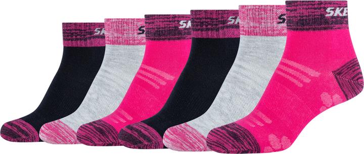 Skechers Girls Mesh Ventilation Quarter 6p (6er Pack, 27, 30)