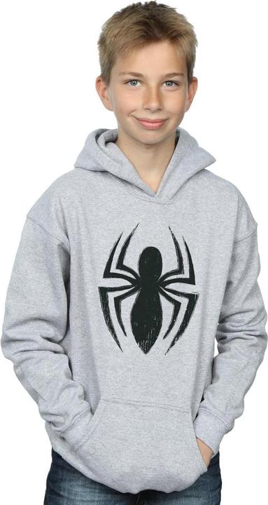 Immagine prodotto Spider-Man Ultimate Spider Logo Felpa con Cappuccio Ragazzi (116)