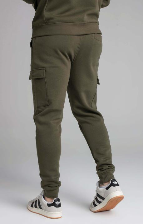 Actual product image Siksilk Sweatpants Khaki Essential Cargo Jogger (S)