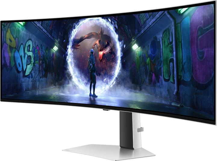 Actual product image Samsung Odyssey OLED G9 S49DG934SU (5120 x 1440 pixels, 49")