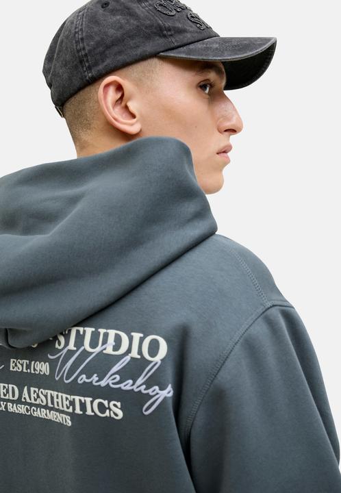 Actual product image Jack & Jones Jorislington Back Sweat Hood Sn (M)