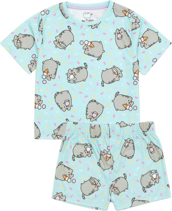 Produktbild Pusheen Schlafanzug mit Shorts Mädchen (2erPack) (158, 164)