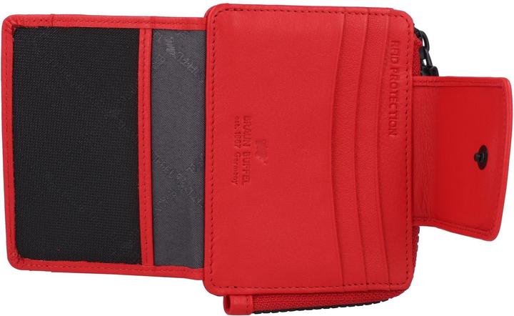 Actual product image Braun Büffel Capri credit card holder RFID protection leather 11 cm