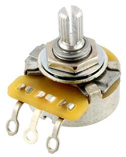 AllParts AP EP 4385-L00 CTS Poti 250K log. LINKS. (Onderdelen voor instrumenten)