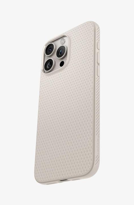 Produktbild Spigen Liquid Air Hülle für iPhone 15 Pro – natürliches Titan (Apple iPhone 15 Pro)