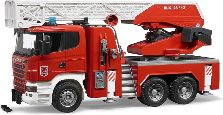 Produktbild Bruder Scania R-Serie Feuerwehr mit Leiter