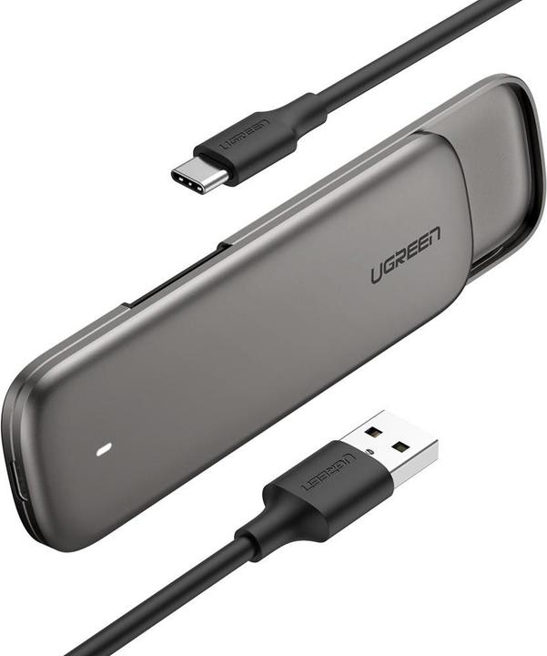 Immagine prodotto Ugreen Contenitore per M.2 NGFF SATA SSD 6 Gbit/s USB-C 3.1 Gen2 (M.2 2230, M.2 2240, M.2 2260, M.2 2242)