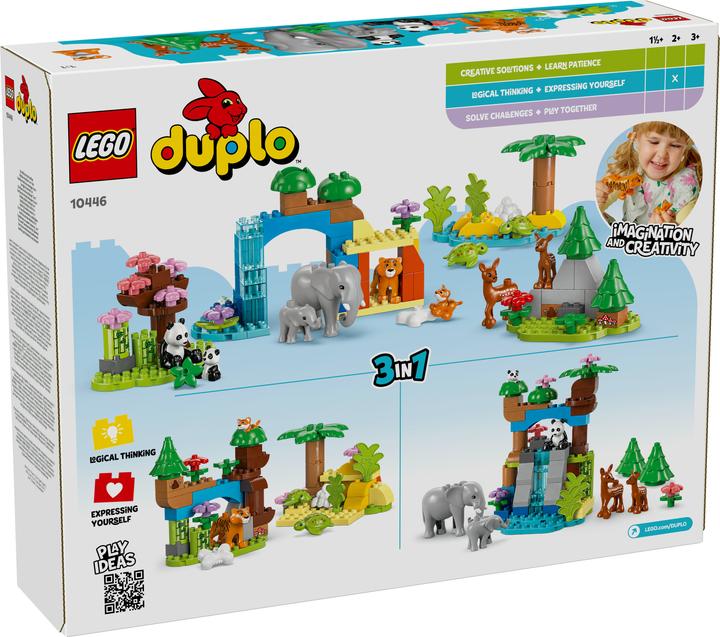 Productafbeelding LEGO Wildtier-Familien 3-in-1-Set (10446)