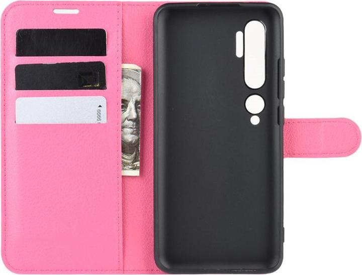 Actual product image Cover-Discount Xiaomi Mi Note 10 / 10 Pro - leather case cover pink (Xiaomi Mi Note 10, Mi Note 10 Pro)