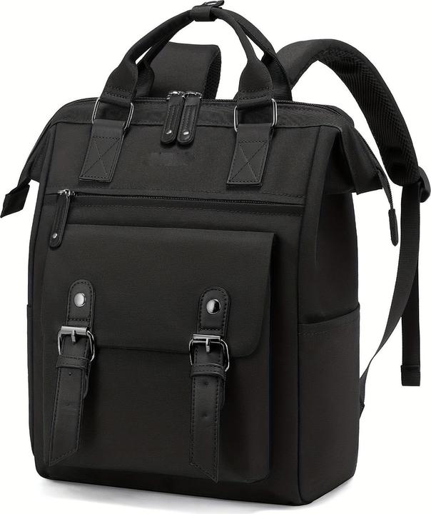 Only-Bags.Store Stilvoller kleiner Laptop-Rucksack - Modischer College Daypack mit verstellbaren Trägern, robustem