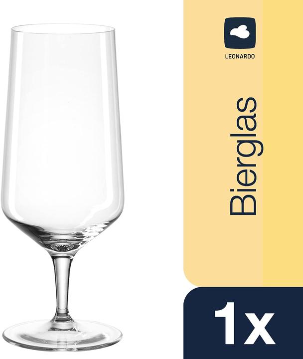 Image du produit Leonardo verre à bière Puccini 330 ml, 6 pièces, transparent (0.33 l, 6 x)