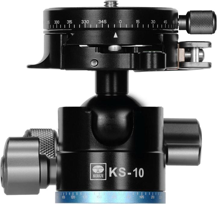 Image du produit Sirui KS-10 rotule ball black avec attache rapide et plateau TY-55X (Tête sphérique)