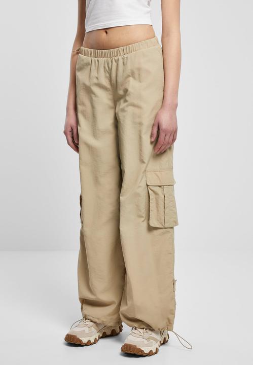 Immagine prodotto Urban Classics Ladies Wide Crinkle Nylon Cargo Pants (XS)